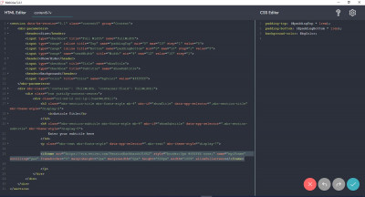 iFrame im Code Editor.JPG