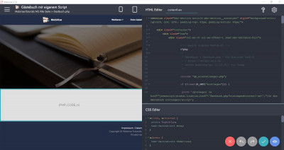 Code Editor im Thema Mobirise3.jpg