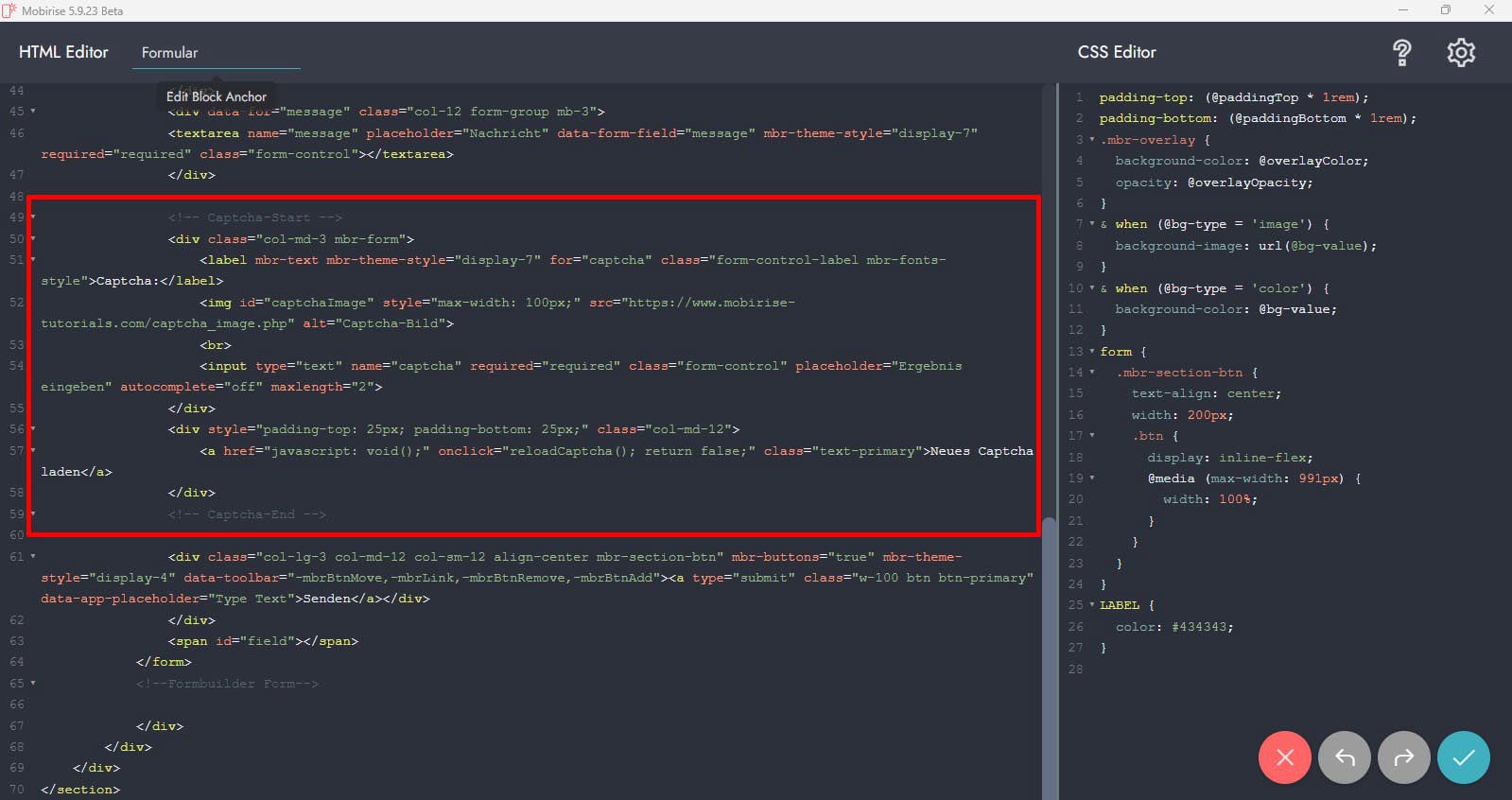 Code Editor